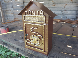 Кованый почтовый ящик Почта 