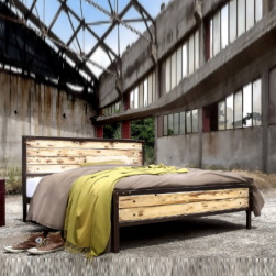 Metallicheskaya-krovat-v-stile-loft-s-primeneniem-dereva-Sabrina