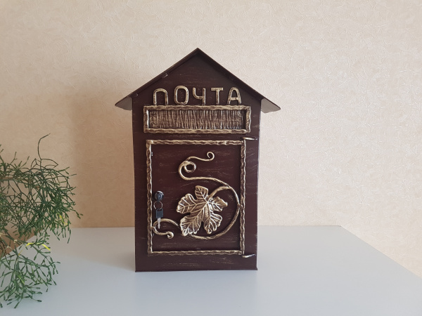кованый почтовый ящик почта
